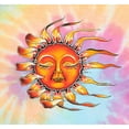 thumbnail image 2 of Womens "Sleeping Sun" Tie Dye Tee - Pastel Rainbow, Small, 2 of 4