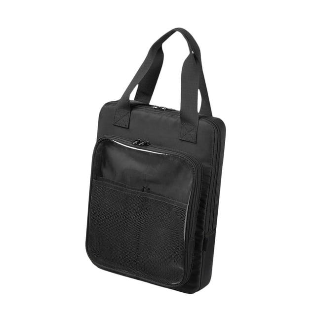 Bolsa de almacenamiento para libros de colorear, bolsa de almacenamiento transparente, protector con ventana transparente, bolsa de transporte liviana