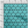 thumbnail image 1 of oneOone Cotton Poplin Fabric Abstract Ikat Printed Fabric 1 Yard 42 Inch Wide, 1 of 4