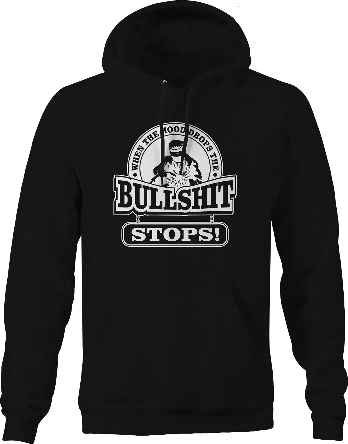 Hood Drops Welder Fleece Sweatshirt 