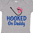 thumbnail image 4 of Inktastic Fishing Hooked on Daddy Boys or Girls Baby Bodysuit, 4 of 5