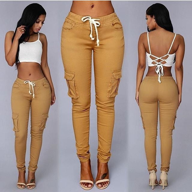 high waisted khaki pants womens