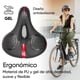 thumbnail image 4 of Asiento para bicicleta de gel antiprostatico ancho negro TL-3608Gel Teide, 4 of 8