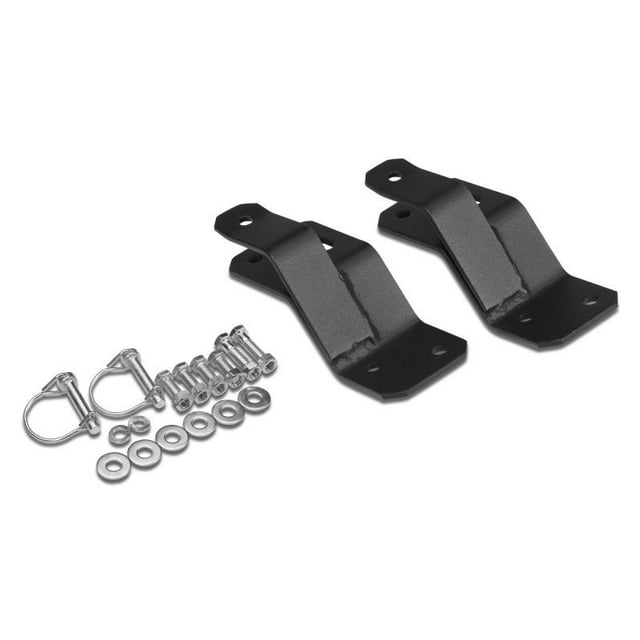 Convient pour Jeep 2007-2018 Wrangler JK Warrior Jack Mount 889 Renegade; Hi-Lift; Renegade Rack de Toit; Noir; Acier