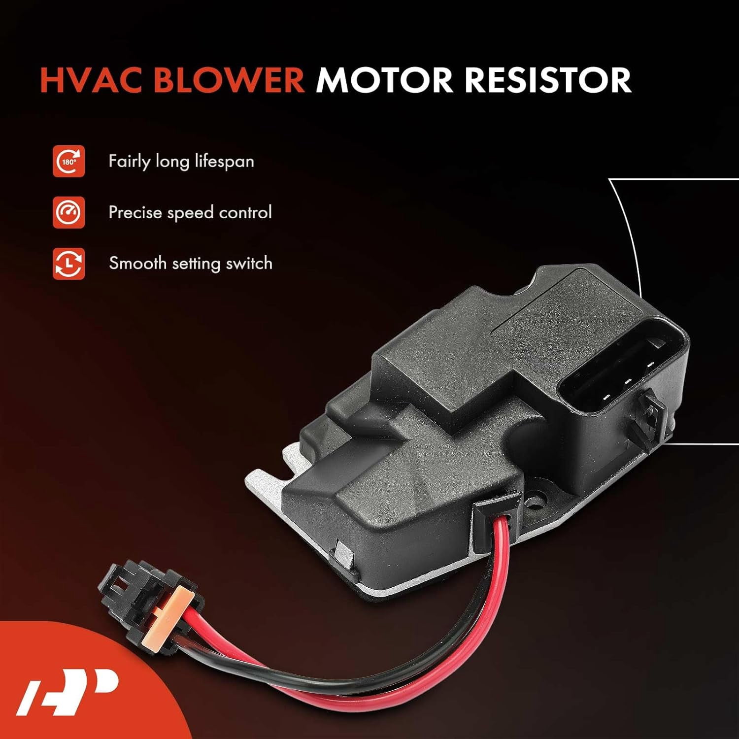 A-Premium Blower Motor Resistor Replacement for Buick Century 1997-2005 Regal Chevrolet Corvette 1997-2004 Oldsmobile Intrigue Pontiac Grand Prix