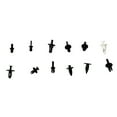 thumbnail image 4 of Soumake 350Pcs Plastic Car Bumper Rivet Door Panel Fastener Trim Clip with Screwdriver, 4 of 6