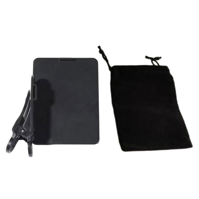 Conjunto con rizador de reflejo de espejo para cámara de teléfono, regalo profesional ajustable Universal para amantes de la fotografía, Reflector de