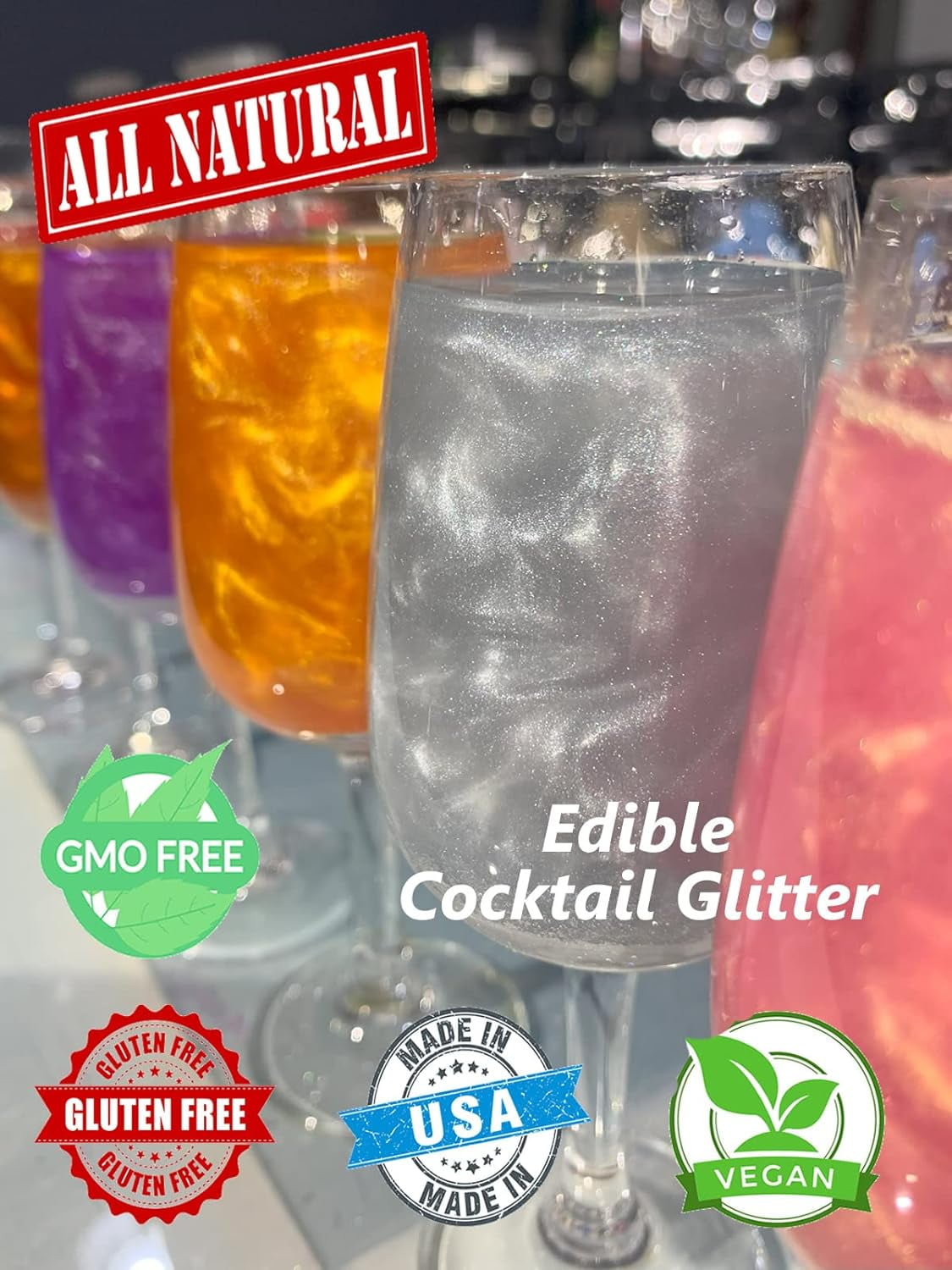 Edible Glitter For Drinks! on Vimeo