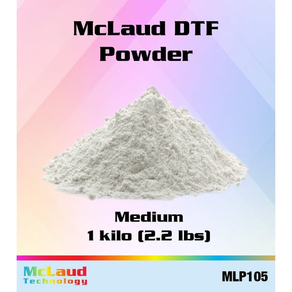 McLaud DTF Powder, Medium, 1 Kilo (2.2lb)