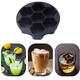 thumbnail image 4 of 2 moldes para cubitos de hielo con forma de panal cubiertos - 7 cubitos de hielo con forma de panal de silicona, cubitos de hielo fáciles de liberar, adecuados para whisky, cócteles y bebidas, 4 of 5