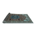 thumbnail image 2 of Ahgly Company Indoor Round Persian Light Blue Traditional Area Rugs, 4' Round, 2 of 4