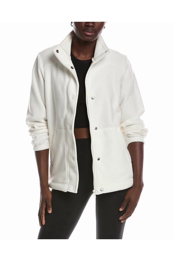womens Explorer Luxe Fleece Jacket, m, Gray