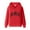 Red, variant on Men's Hoodies Pullover Fashion Leisure Sports Letter Fall Clothes Tops Hooded Sweatshirts Black L