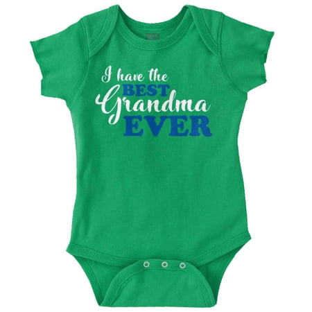 

Best Grandma Ever Cute Nana Gram Bodysuit Jumper Girls Infant Baby Brisco Brands 12M