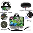 thumbnail image 4 of LSS 10 Sac Pochette pour Ordinateur Portable de 10,2 Pouces Compatible avec Acer, Asus, Dell, HP, Sony, MacBook et Plus / Étui de Transport avec Poignée et Bandoulière Ajustable, Motif Floral Papillon, 4 of 4