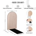 thumbnail image 2 of Pofeuu Moon And Rabbit Print Large Bookend Hold Heavy Books- Wood Bookends for Heavy Books Heavy Duty Book Ends Wood Bookends for Office Desk Non-Skid, 2 of 7