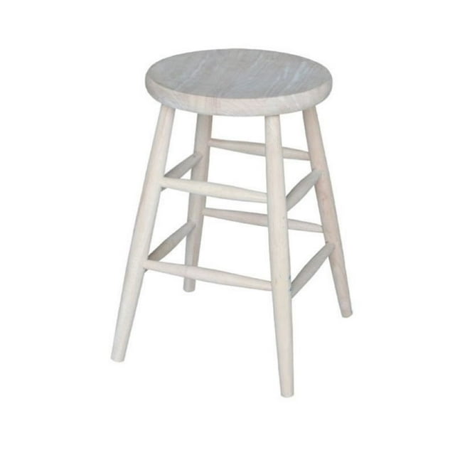 International Concepts 24" Scooped Seat Stool