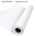 thumbnail image 3 of Craft Paper Roll Industrial Grade Paper Roll White Easel Paper Roll For Kids For Moving Wrapping Wall Art Tab, Art Easel Paper Roll, Wrapping Paper Art Craft, White, 3 of 3