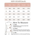 thumbnail image 6 of INSPIRE CHIC Women's Maternity Blouses Boho Ruffled V Neck Button Short Sleeve Tiered Shirts Flowy Loose Casual Tops M Brown, 6 of 6