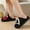 Black-2, variant on YODETEY Cartoon Fruit-Print Cotton Slippers for Family Use New Comfortable Home Cute Fruit Winter Slippers Men and Women Couples Thick Sole Warm Slippers