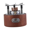 thumbnail image 1 of Estufas de alcohol, utensilio de cocina, quemador de alcohol para acampar, barbacoa, hogar base de madera plata, 1 of 8