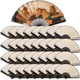 thumbnail image 1 of 36Pcs Personalized Folding Fan Custom Photo Hand Held Fans Gifts for Wedding Concert Saloon Cosplay Party Rave Accessories Ideal Gifts for Women Man Decorative Folding Fan, 1 of 7