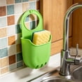thumbnail image 6 of Kitchen Sink Organizer, Faucet Hanging Caddy with Quick-Dry Design, Sponge Holder for Kitchen Sink, Over Faucet Storage Basket for Sponges Brushes Soap Dishcloth, 6 of 6
