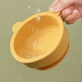 thumbnail image 6 of Silica Gel Suction Cup Bowl, Food Grade Bear Shape Cutlery, Stable Anti-Spill, Thickened Material, Microwave Safe, Refrigeration Compatible, Easy to Clean, Multiple Colors, for Daily Meals, 6 of 6