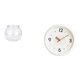 thumbnail image 1 of Reloj De Pared Moderno Transparente Con Forma De Pecera Pequeña, Adorno Redondo Pequeño Para Acuario, Pecera, Florero, Mesa De Oficina, Decoración Del Hogar, Reloj Colgante De Pared Redondo,, 1 of 8