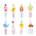 thumbnail image 4 of Campanillas De Viento Diy Para Niños De 8 Uds., Campanillas De Viento De Dibujos Animados Colgantes Diy Creativas Para Niños, Juegos Artesanales Para Jardín, Accesorios De Fiesta En Casa Methold BA001076-00, 4 of 6