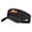 Black, variant on Autumn Leaves Embroidered Pro Style Cotton Twill Washed Visor - White OSFM