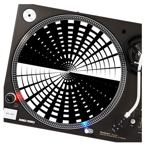 KuzmarK™ 12" DJ Turntable Slipmat - Spy Eye Spy DJ