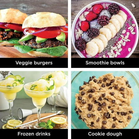 Ninja - Foodi Power Blender & Processor System, Smoothie Bowl Maker & Nutrient Extractor*, 1400WP smartTORQUE 6 Auto-iQ - Silver