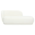 thumbnail image 2 of White Boucle 75" Lounge Furniture - Soft And Chair Stylish, 2 of 3