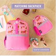thumbnail image 5 of Wildkin Kids Insulated Clip-in Lunch Box for Boys & Girls, BPA-Free, Clips in to Pack-it-all Backpack (Horses Pink), 5 of 10