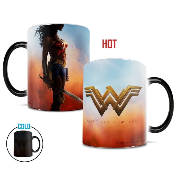Wonder Woman (Power Grace Wisdom) Morphing Mugs® Heat-Sensitive Mug MMUG576