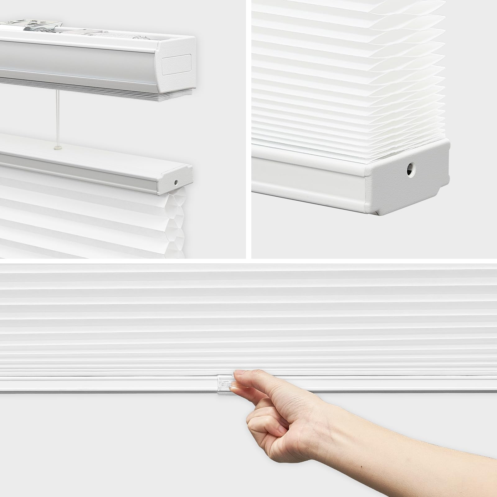Keego Top Down Bottom Up Shades Cordless Cellular Blindss Double Single Cell Window Blinds Light Filtering Honeycomb Shades Thermal Insulated Blinds(Bordeaux-Light Filtering, 52"W x 48"H)