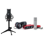 Focusrite 3rd Gen Podcast Podcasting Interface+Mic+Headphones+Stand+Pop Filter