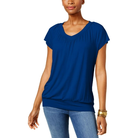 Women's Banded Bottom Tops