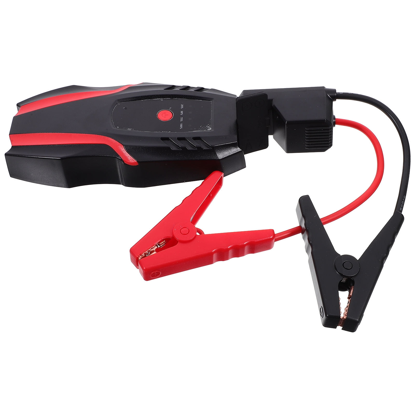 COOPHYA Portable Car Jump Starter Clamp for Car Owners 1 Set Black PC