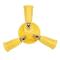 thumbnail image 4 of 1 portalámparas 3 en E27 a E27 Base Socket Splitter LED Bombilla amarilla Likrtyny  Para estrenar, 4 of 8