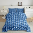 thumbnail image 2 of Erosebridal Green Checkered Bedding Comforter Set, Square Geometric Comforter Sets , Abstract Reversible Down Comforter, Microfiber Room Decoration, 2-Piece, 2 of 8