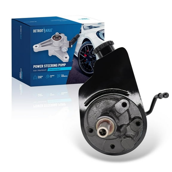 Detroit Axle - Power Steering Pump with Reservoir Replacement for Chevrolet Blazer S10 GMC Jimmy Sonoma Oldsmobile Bravada Isuzu Hombre