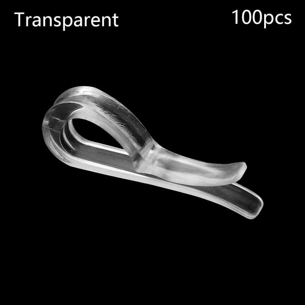 Hot Alligator Clips Garment Transparent Sock Shirt Pin Suspender Clips