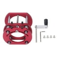 thumbnail image 1 of Router Lift Base, Sturdy 4 Jaw Clamping Simple Operation Aluminum Alloy Stainless Steel Easy Installation Router Table Lift System With Handle For Woodworking, 1 of 8
