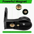 thumbnail image 4 of Level Magnetic Bracket 360° Rotatable Level Support Bracket Lightweight Level L Bracket Portable Level Holder Mount Compact L Shape Level Bracket for Level, 4 of 10