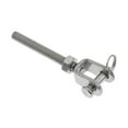 thumbnail image 1 of jinwen Acier Inoxydable Mâchoire Ouverte Boulon & Écrou de Remplacement Tourniquet Vis de Rigging M6, 1 of 6