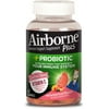 Airborne Plus Probiotic Gummies, 42 count - 750mg of Vitamin C - Immune Support Supplement (Pack of 4)