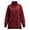 Wine, variant on Women's Turtleneck Oversized Sweatshirt, Long Sleeve Fall Winter Casual Sweatshirt with Chest Pocket and Side Slit, Women's ,Size S-2XL