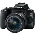 thumbnail image 2 of Canon EOS 250D / Rebel SL3 DSLR Camera With EF-S 18-55mm f/3.5-5.6 III DC Lens + 64 GB Memory + Hood + Extra Battery + Battery Charger + Filters + More (27pc Bundle) (International Version), 2 of 5